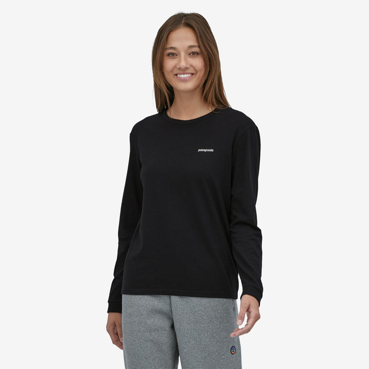 Patagonia W's Long-Sleeved P-6 Logo Tee