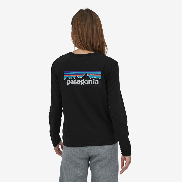 Patagonia W's Long-Sleeved P-6 Logo Tee