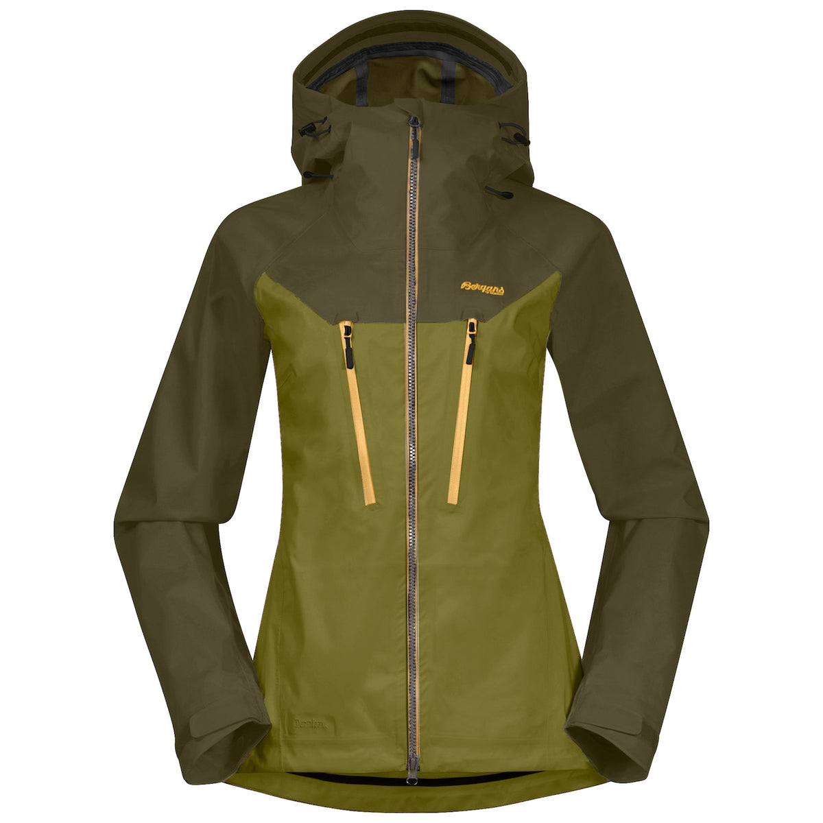 Bergans Cecilie 3L Jkt W Trail Green / Dark Olive Green