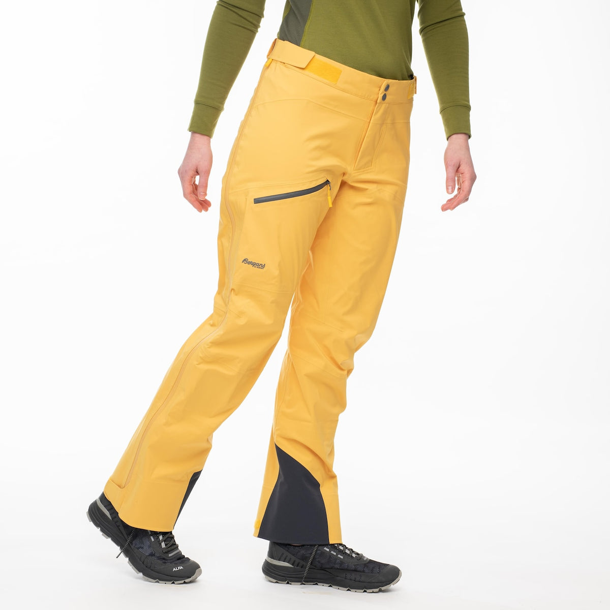 Bergans Cecilie 3L Pants W Light Golden Yellow