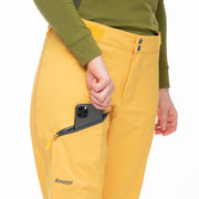 Bergans Cecilie 3L Pants W Light Golden Yellow