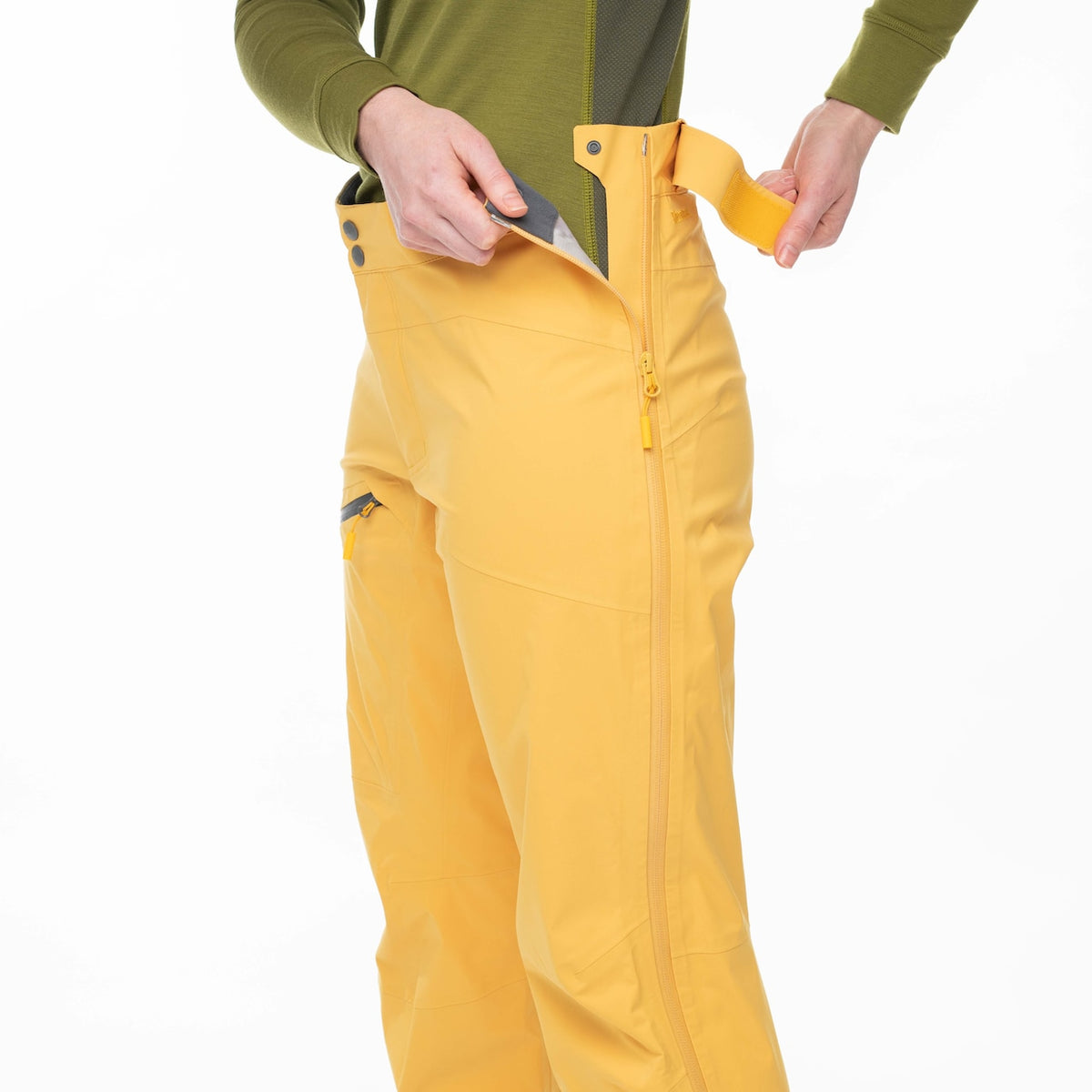 Bergans Cecilie 3L Pants W Light Golden Yellow