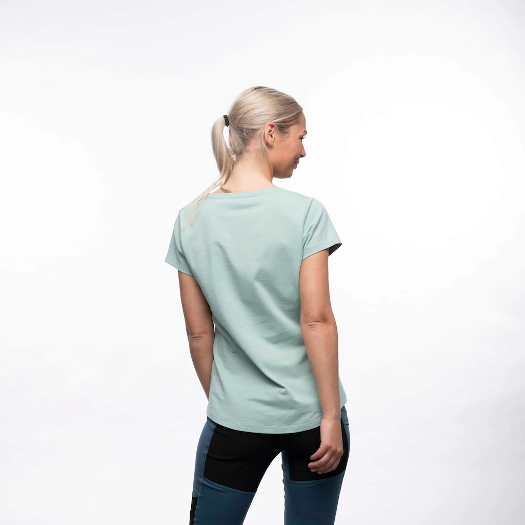 Bergans Classic V2 W Tee Misty Forest