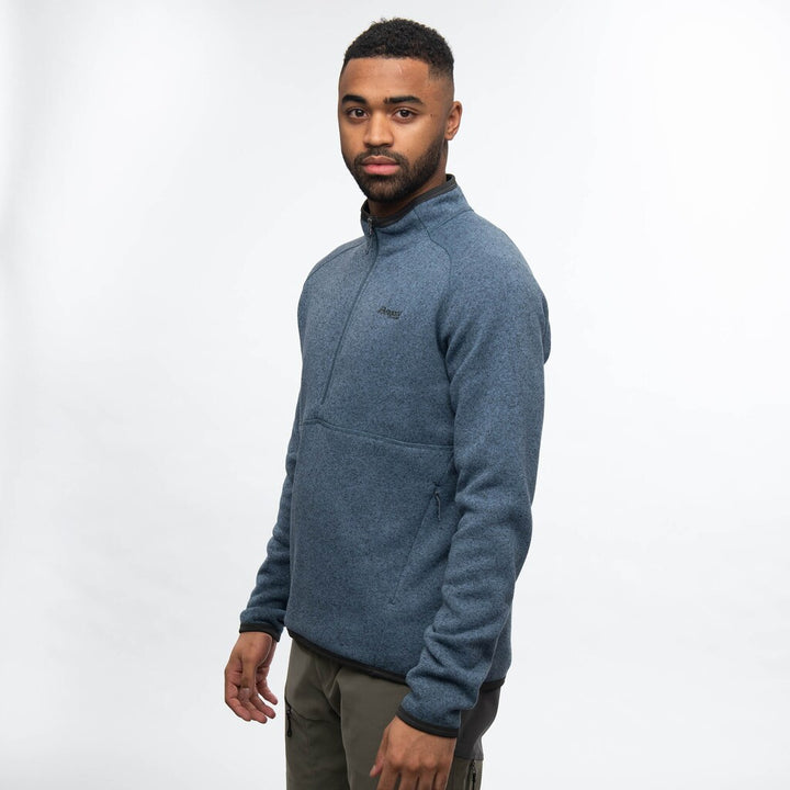 Bergans Kamphaug Knitted Half Zip Orion Blue