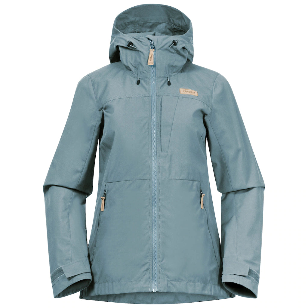 Bergans Nordmarka Leaf Light Wind Jacket Women Smoke Blue