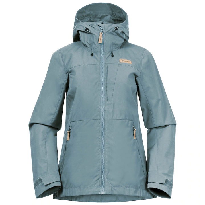 Bergans Nordmarka Leaf Light Wind Jacket Women Smoke Blue