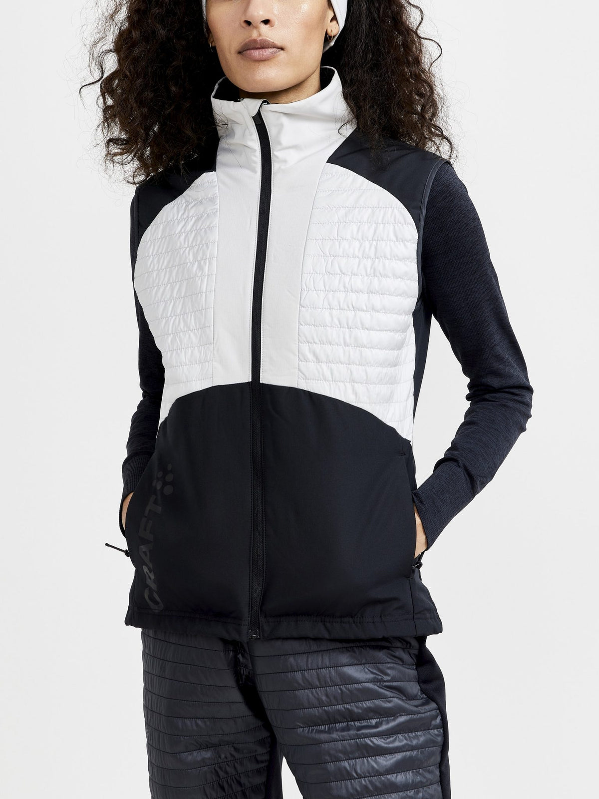 Craft ADV Storm Insulate Nordic Vest W Ash-Black