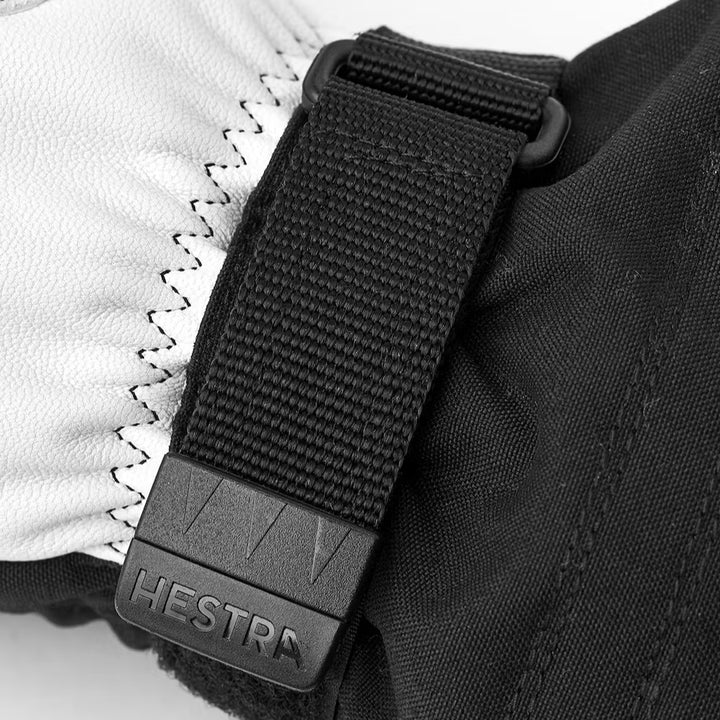 Hestra Army Leather Heli Ski Mitt Svart