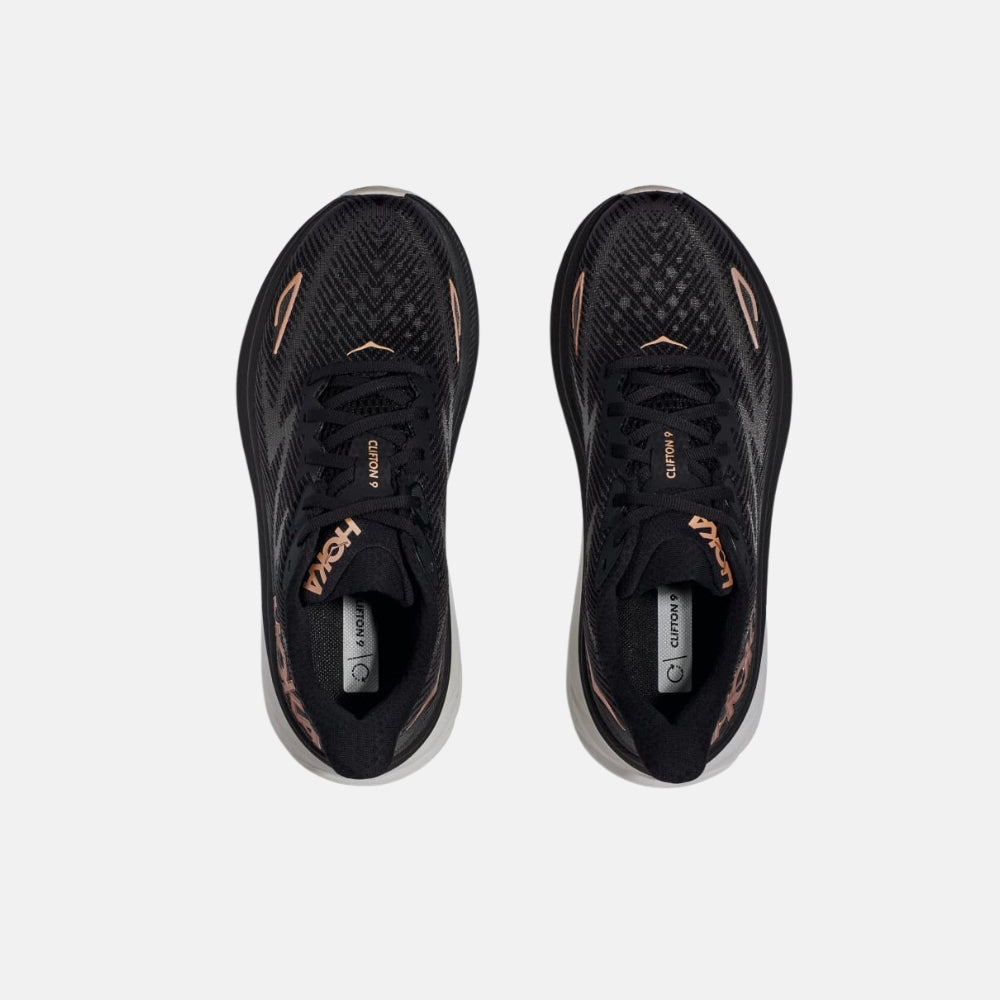 Hoka W Clifton 8 Wide Black/ Rose gold
