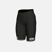 Alé Shorts Solid Corsa Black/White