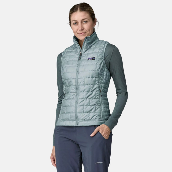 Patagonia W Nano Puff Vest Thermal Blue