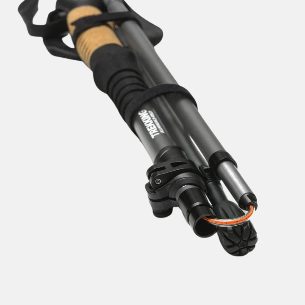 Silva Trekking Poles Aluminum Z-Fold Grey
