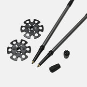 Silva Trekking Poles Aluminum Z-Fold Grey