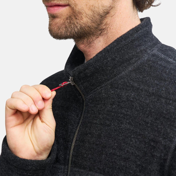 Ivanhoe Jon Full Zip Volcanic Ash