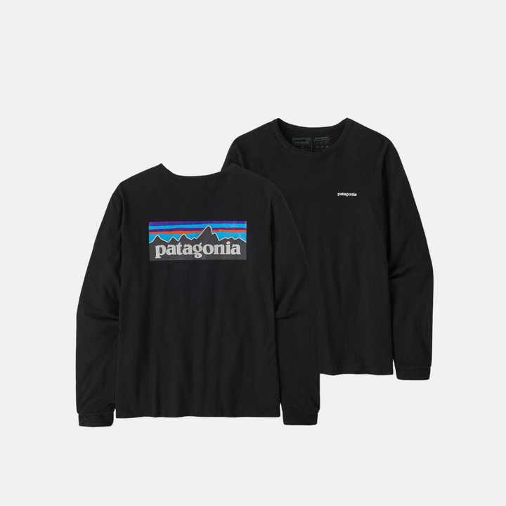 Women's Long-Sleeved P-6 Logo Responsibili-Tee® Black