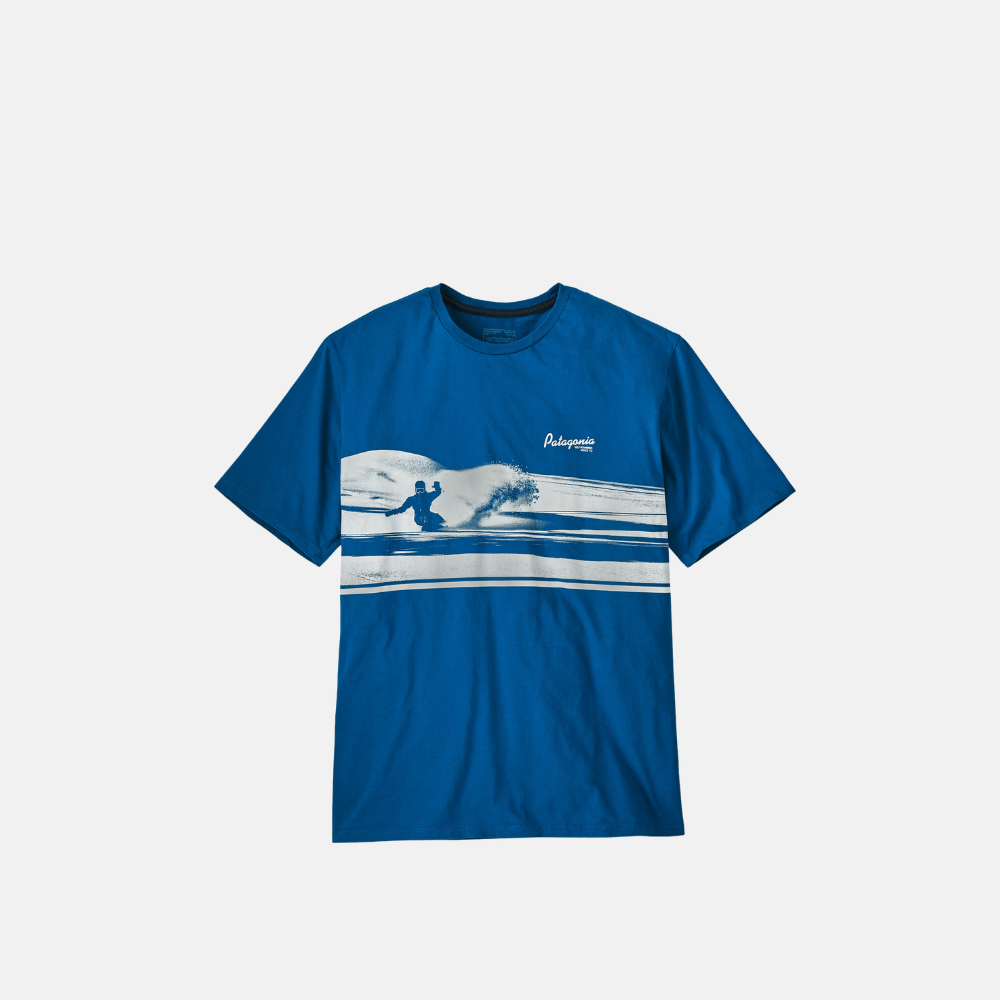 Men's Self-Power Organic T-Shirt Endless Blue