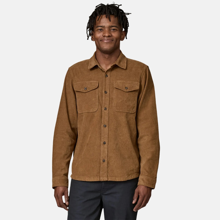 Patagonia Ms Corduroy Shirt Coriander Brown