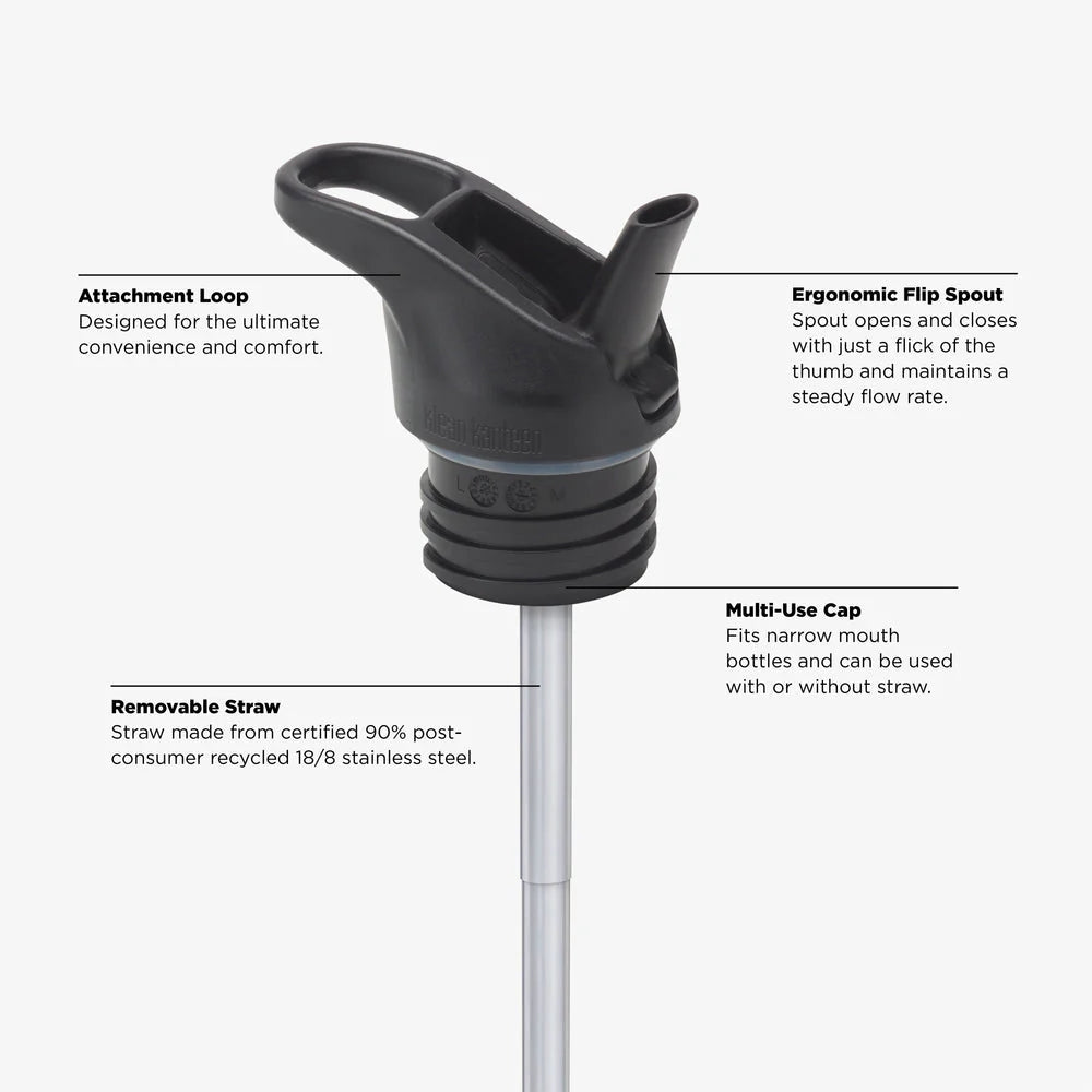 Klean Kanteen Classic Narrow 532ml (w/Flip Seal Sport)