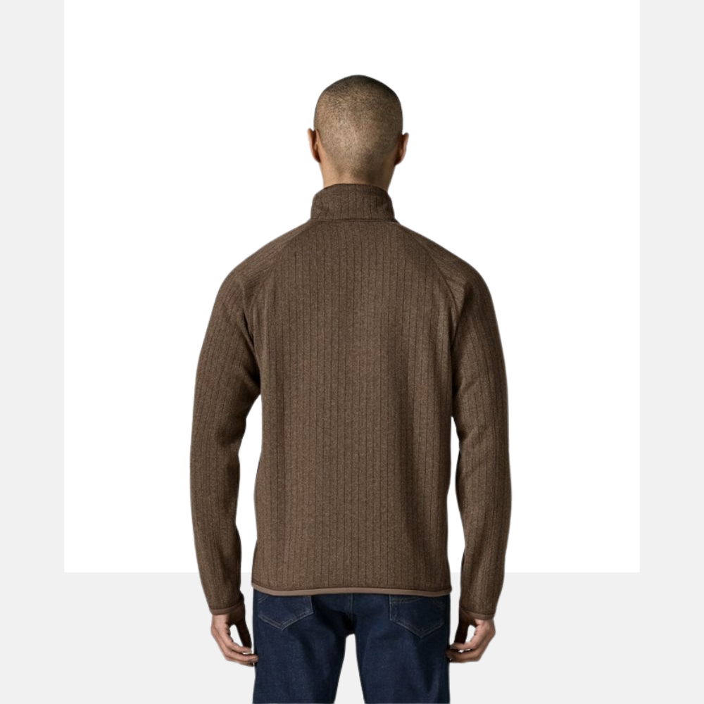 Patagonia M Better Sweater Jkt Marlow Brown Rib Knit