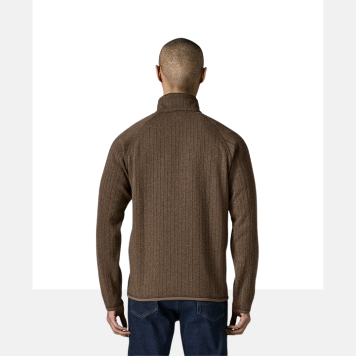 Patagonia M Better Sweater Jkt Marlow Brown Rib Knit
