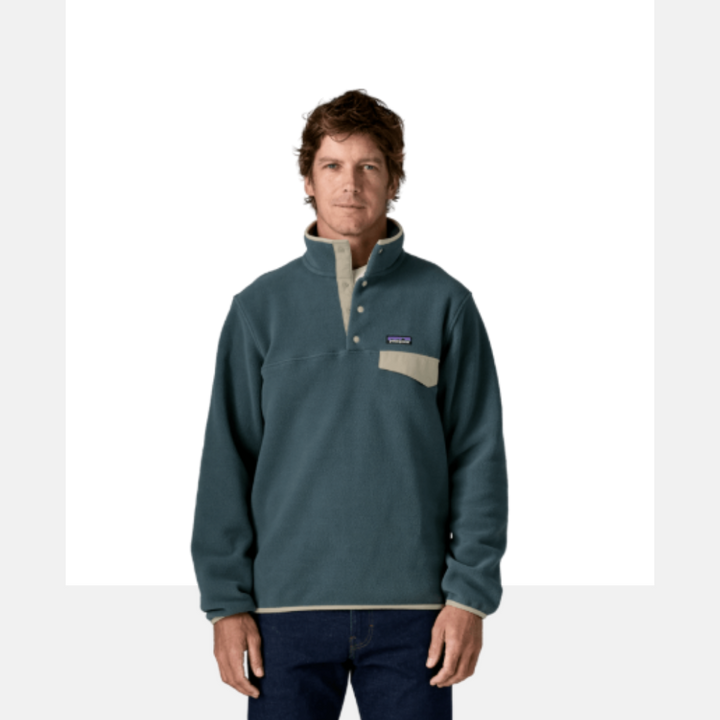 Patagonia M LW Synch Snap-T P/O Summit Blue
