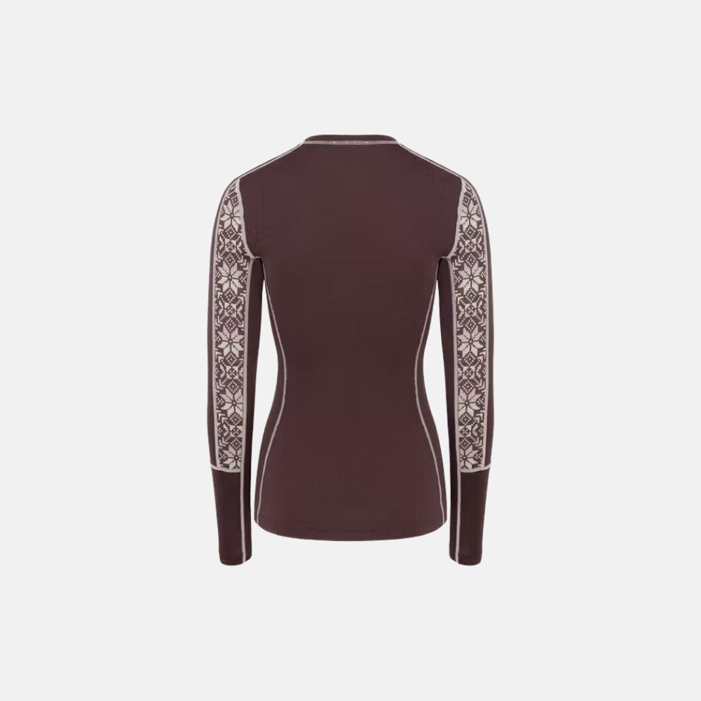 Kari Traa Anna Long Sleeve Cocoa Powder