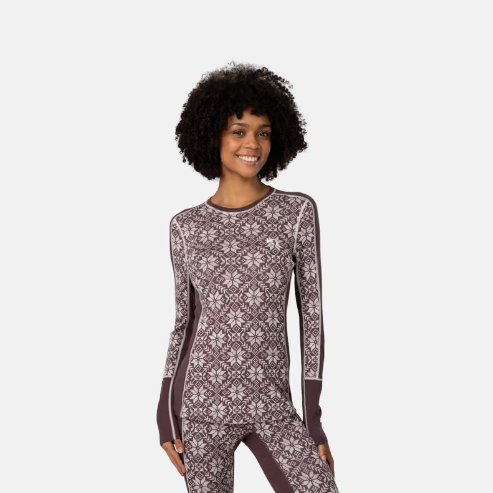 Kari Traa Anna Long Sleeve Cocoa Powder