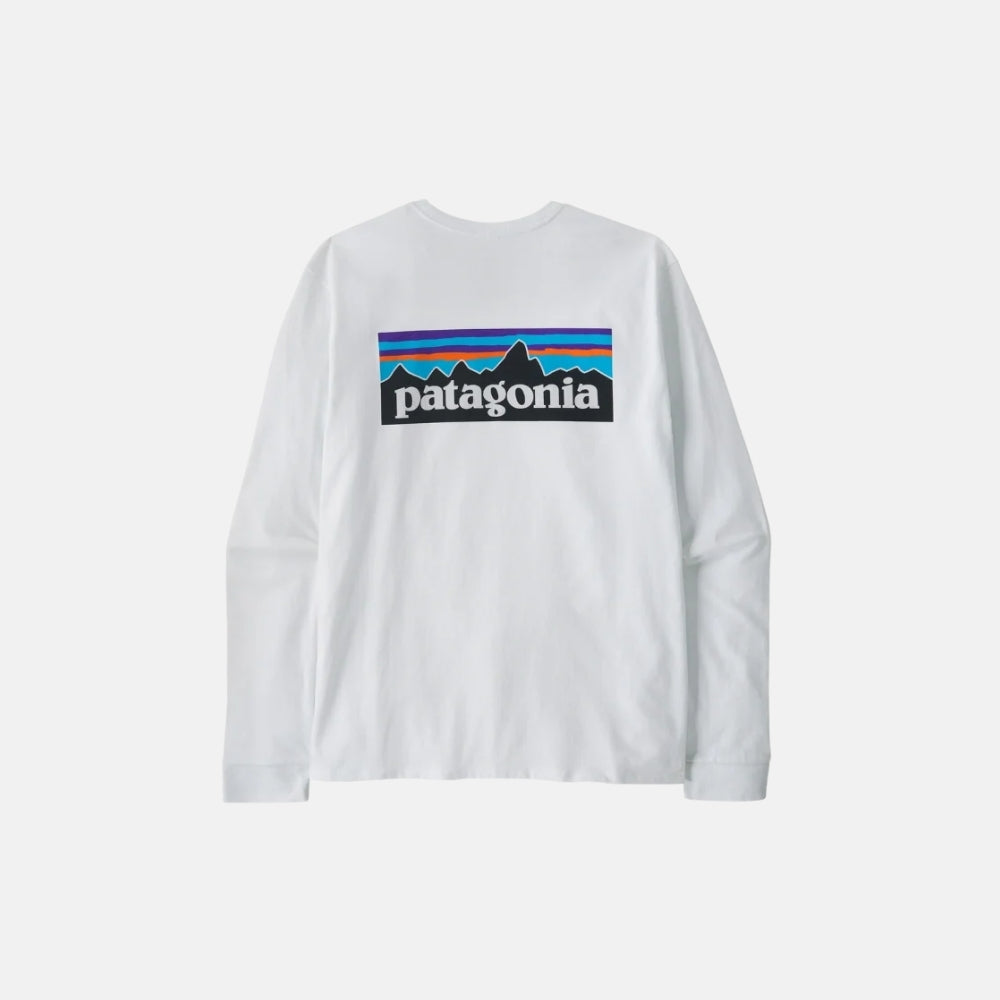 Patagonia M's Long-Sleeved P-6 Logo Responsibili-Tee