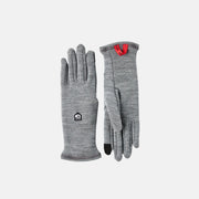 Hestra Gravita Merino Liner 5-finger Grå