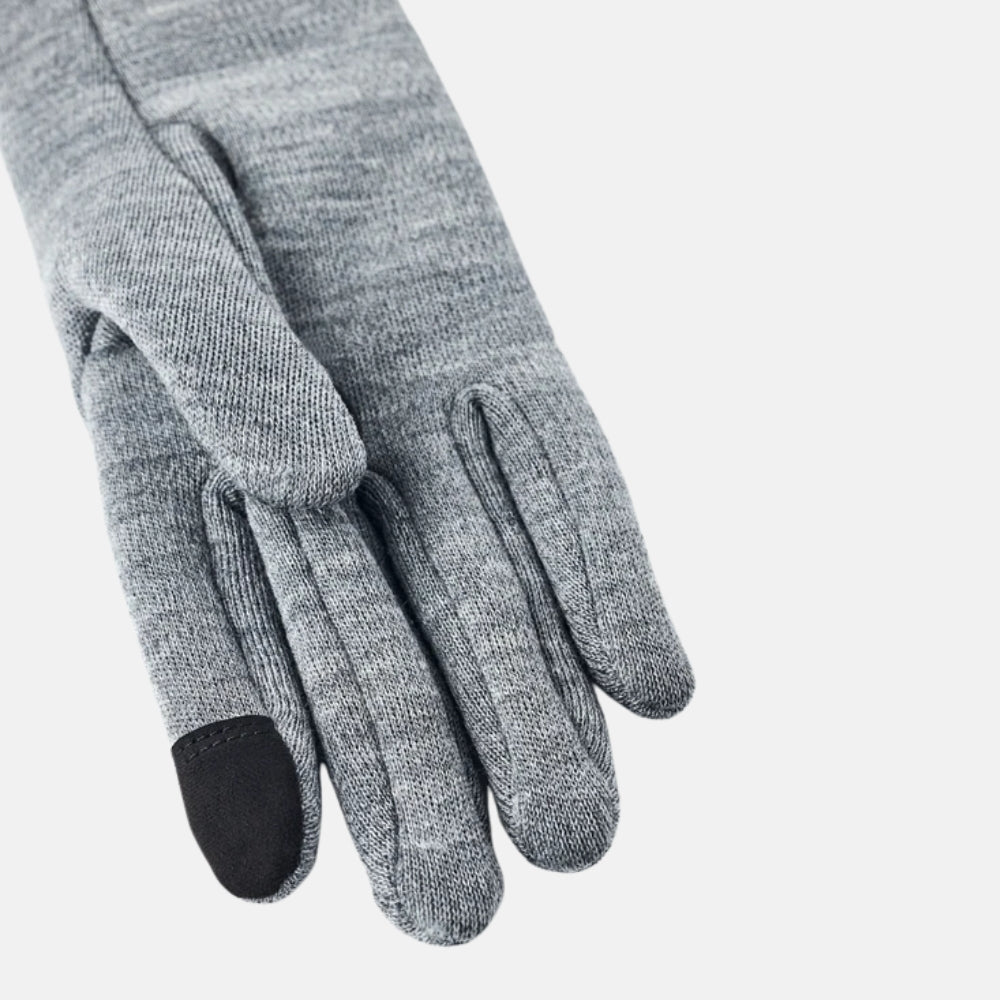 Hestra Gravita Merino Liner 5-finger Grå