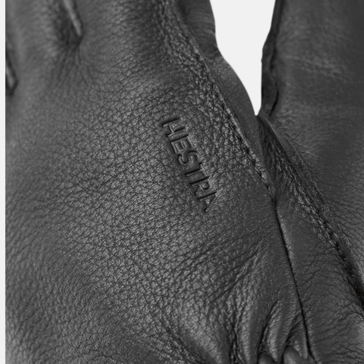 Hestra Deerskin Primaloft Rib Svart