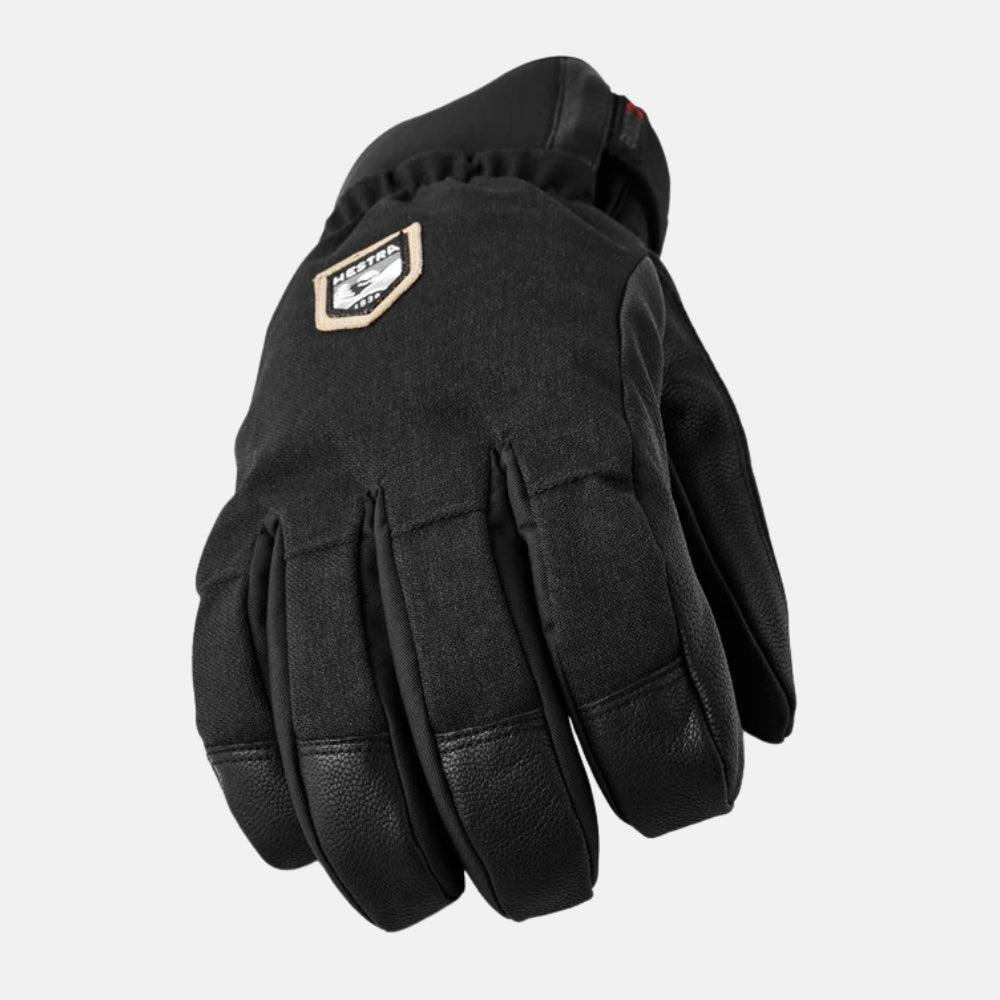 Hestra CZone Alpine - 5 finger Svart