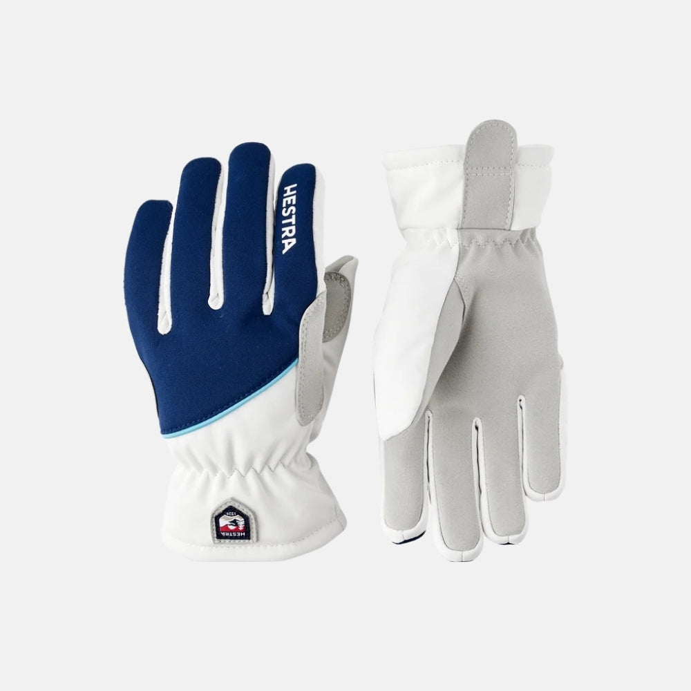 Hestra XC Tracker Jr - 5 finger Marin & Ivory