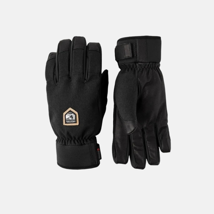 Hestra CZone Alpine - 5 finger Svart