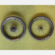 Bontrager Kovee Pro 30 hjulset - Begagnad (med däck och kassett)