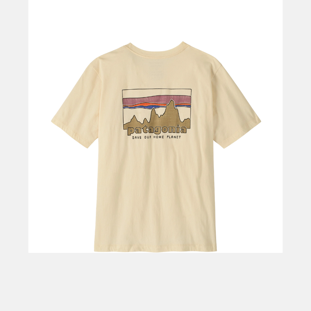 Patagonia M 73 Skyline TShirt Undyed Natural