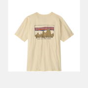 Patagonia M 73 Skyline TShirt Undyed Natural