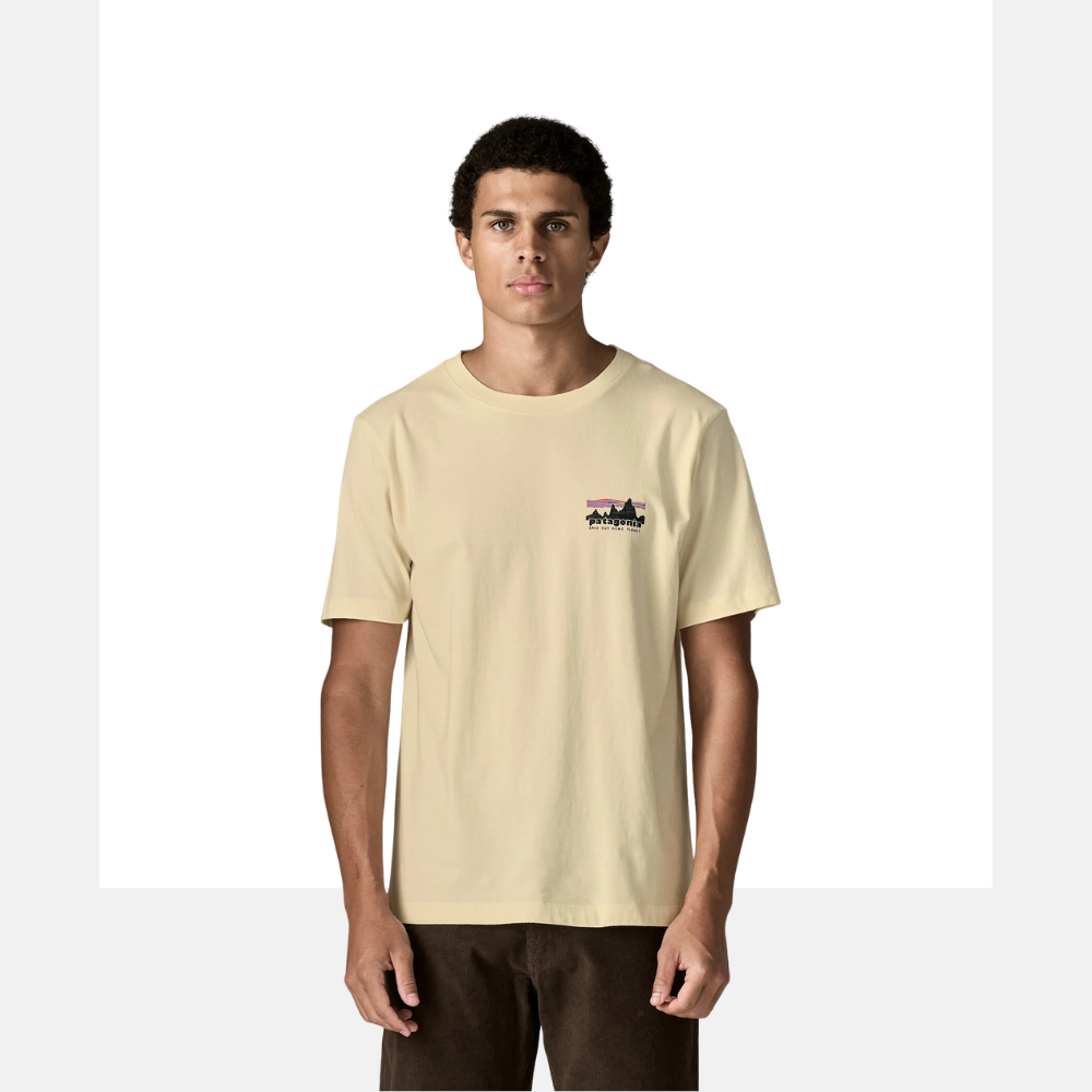 Patagonia M 73 Skyline TShirt Undyed Natural