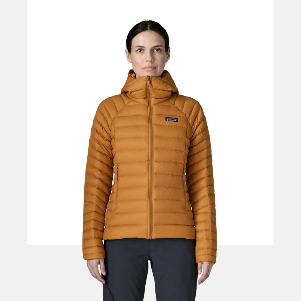 Patagonia W Down Sweater Hoody Cinnamon Brown