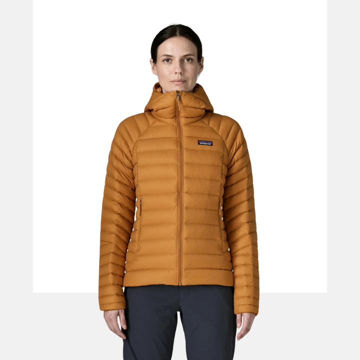 Patagonia W Down Sweater Hoody Cinnamon Brown