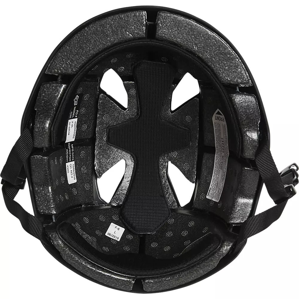 Fox Flight Helmet Black