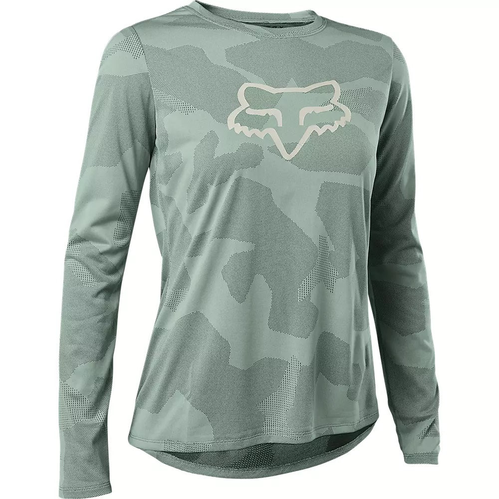 Fox Womens Ranger Trudri LS Jersey Eucalyptus