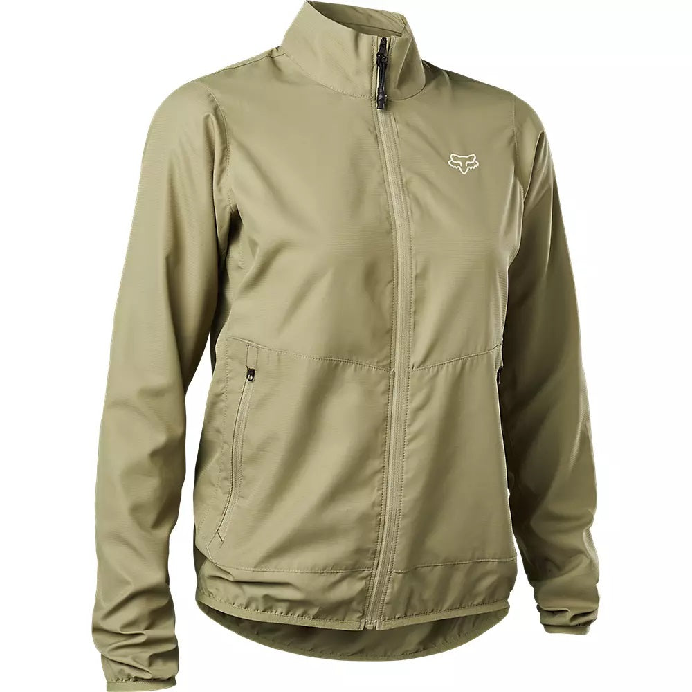 Fox Womens Ranger Wind Jacket Bark