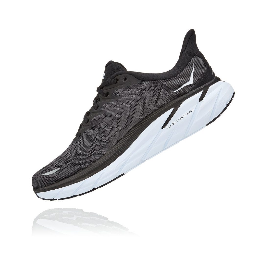 Hoka M Clifton 8 Black / White