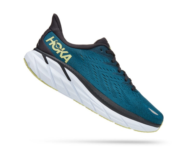 Hoka M Clifton 8 Wide Blue Coral / Butterfly