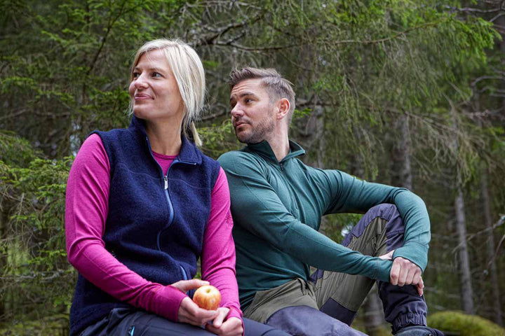 Ivanhoe Underwool Felix Zip Rifle green