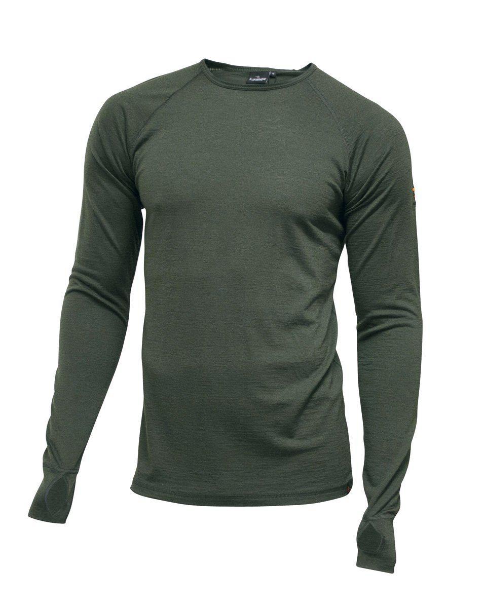 Ivanhoe Underwool Frippe Tröja Rifle green