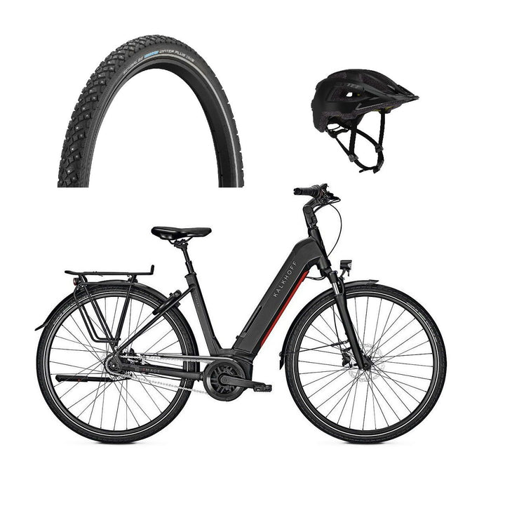 Kalkhoff Image 5B Pendlarpaket inkl dubbdäck och hjälm