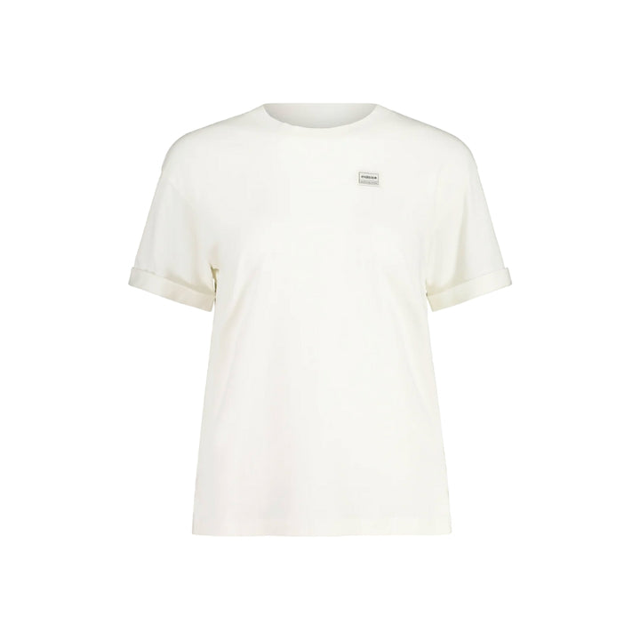 Maloja Women’s KaninM Organic Cotton Tee Glacier Milk