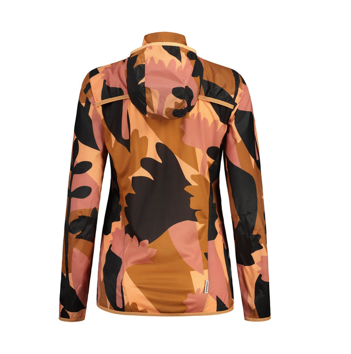 Maloja NelkenwurzM. Trail Running Jacket Honey Pastel Leaves